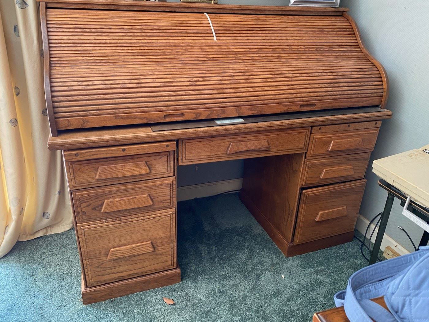 Antique Roll Top Desk