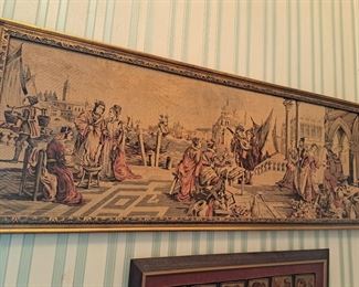Vintage French Tapestry