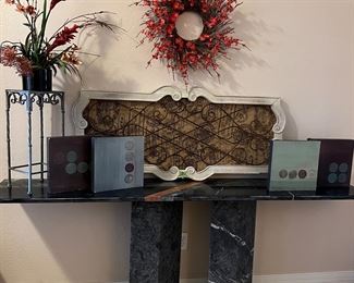 Entry Table, Message Board, Art