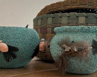 Native American Pottery, Figurines and Baskets