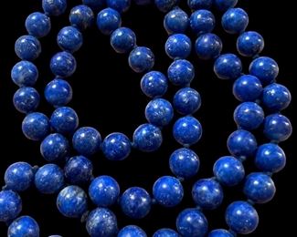 Lapis Beaded Necklace