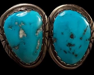 Sterling and Turquoise Earrings