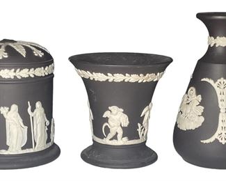 Black Wedgwood Jasperware