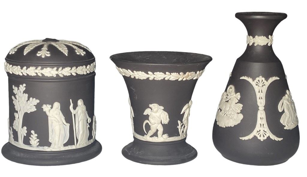 Black Wedgwood Jasperware