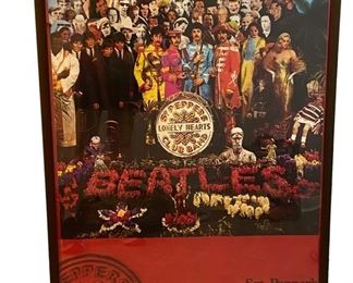 Beatles Framed Poster