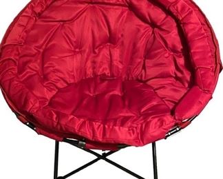 Red Outdoor Lounge Chair