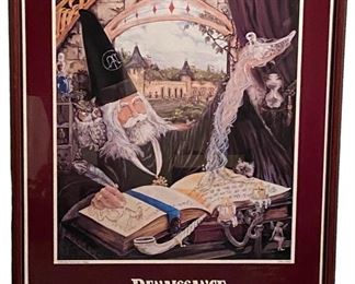 Hand Signed Renaissance Fest Poster