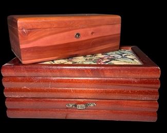 Jewelry Box and Lane Chest Replica