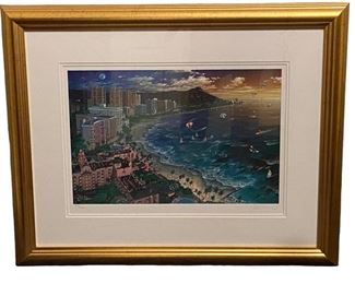 Hand Signed Limited Edition Lithograph