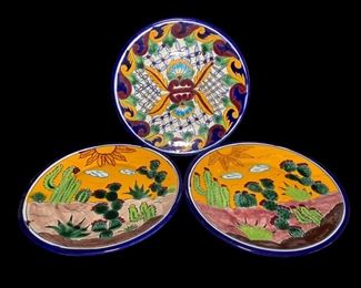 Mexican Pottery Plates