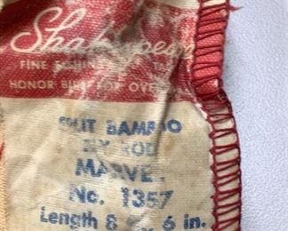 Shakespear Bamboo Fishing Rod