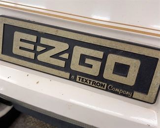 Textron EZGO golf cart