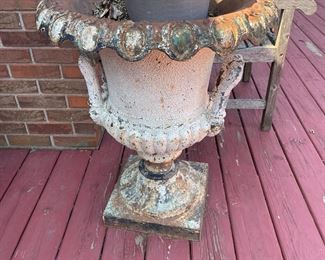 . . . a great vintage cast iron planter