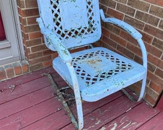 . . . a classic vintage cottage chair -- just needs your finishing touches