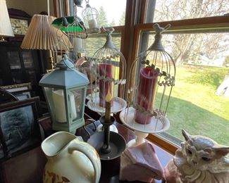 . . . great vintage candle stands