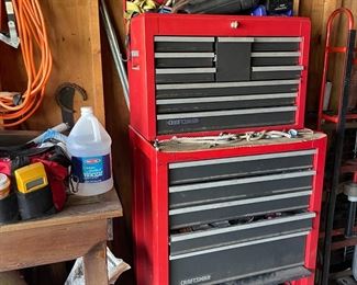 . . . a classic Craftsman two-piece tool chest