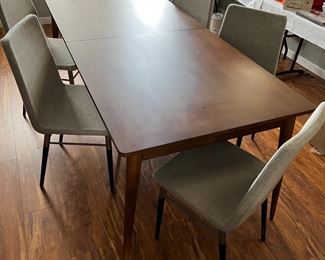 modern retro style dining table