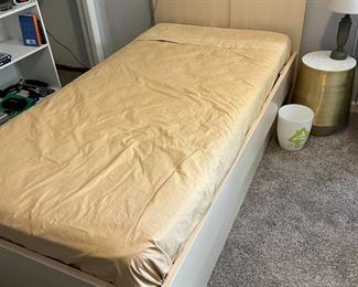 modern twin bed