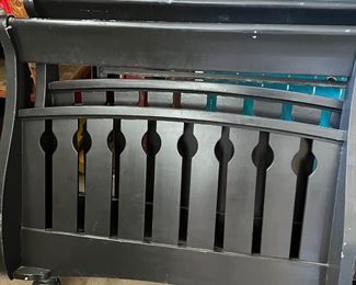 twin head board and footboard and springs