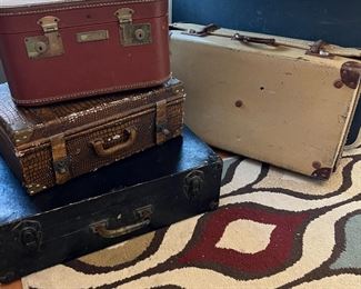 old suitcases