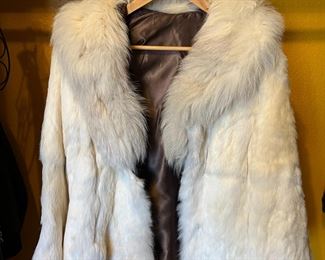 real fur coat