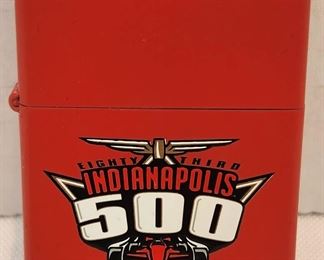 Unfired Indianapollis 500 Zippo