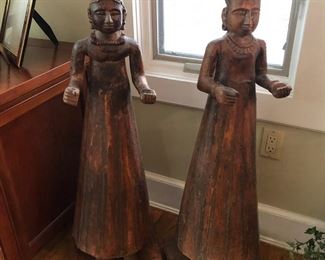 Wood Carved Figures