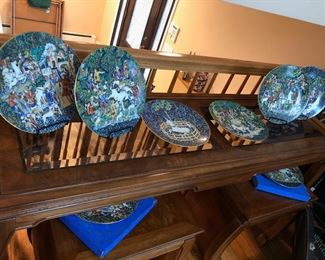 Limoges Unicorn Plates - La Chasse a la Licorne - Robert Haviland & C. Parlon