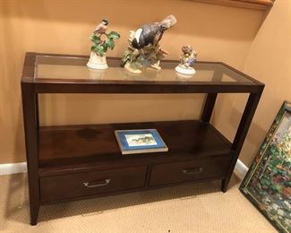 Sofa / Console Table, Bird Figures