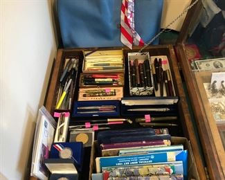 Vintage Pen Collection, Coins