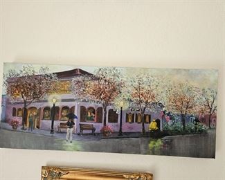 Artist Kokko Mt. Dora scene painting