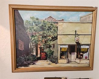 Kakko painting Mt. Dora