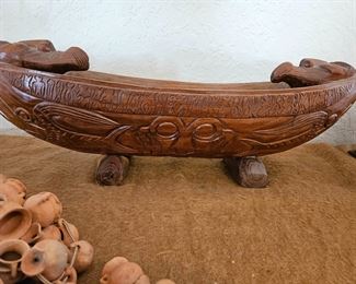 Antique hand carved 