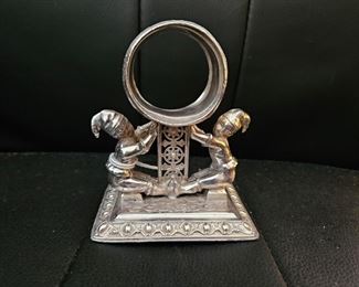 Reed and Barton silver plate napkin ring