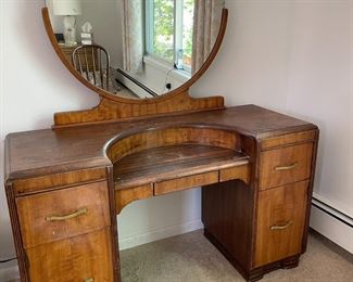 Antique art deco dressing table.