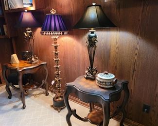 Lamps, End Tables