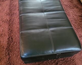 Ottoman with extra legs to adjust height