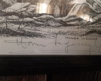 Many signed art pieces