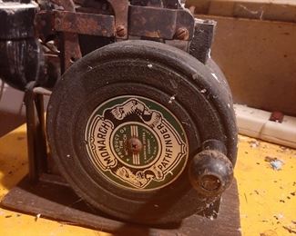 ANTIQUE MONARCH PATHFINDER TICKET PRINTING MACHINE 