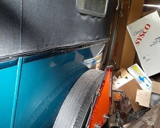 1928 Model A, Canvas Top, Original color
Engine back in and family is hoping to have it running by the sale