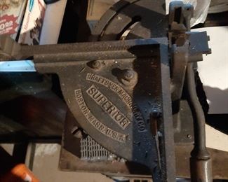 Printing Press w/ Ancillary Supplies