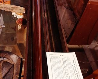 Rosewood Bat awarded to Iosco County 1875 Champion