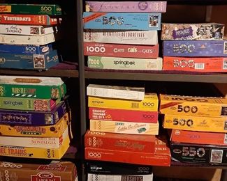 Large Selection of Puzzles