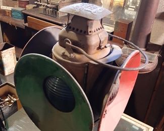 Adlake Non-Sweating Switch Lamp Chicago Railroad 