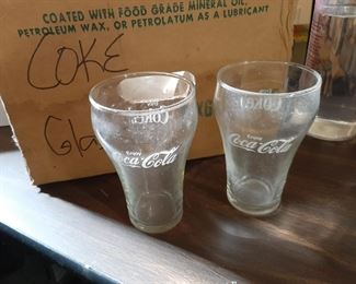 Box of Coca-Cola Glasses