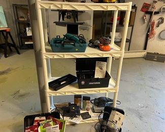 AN ENTIRE LOWER-LEVEL WORKSHOP FILLED WITH TOOLS BIG AND SMALL!