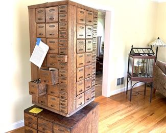 ANTIQUE BOLT CABINET