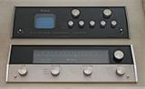 High-end vintage McIntosh audio components, with all original paperwork, built in to a custom fabricated stereo cabinet. (91” x 21”)