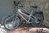 A Mercedes hybrid bicycle.
