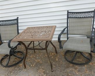 More Patio chairs & Table